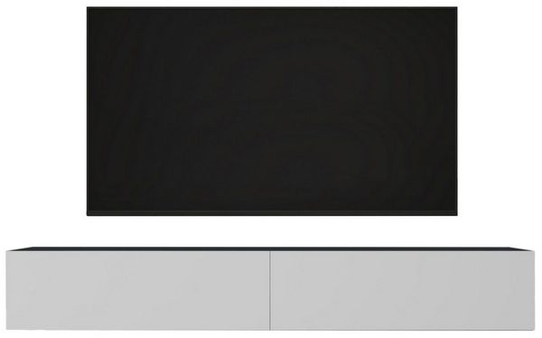 doporro TV-Board TV-schrank Fernsehschrank Low-Board TV-Tisch Wand-hängend F02