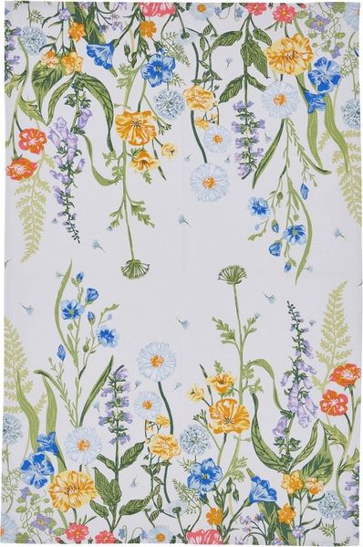 Ulster Weavers Geschirrtuch Cottage Garden, (Set, 1-tlg, 1-teilig), 100% Baumwolle 48x74cm Blumen Küchentuch
