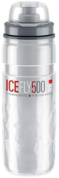 Elite Trinkflasche Elite Thermo Trinkflasche Icefly 500ml klar