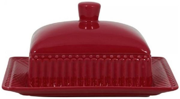 Greengate Butterdose Butterdose Alice Claret Red (Mittel)
