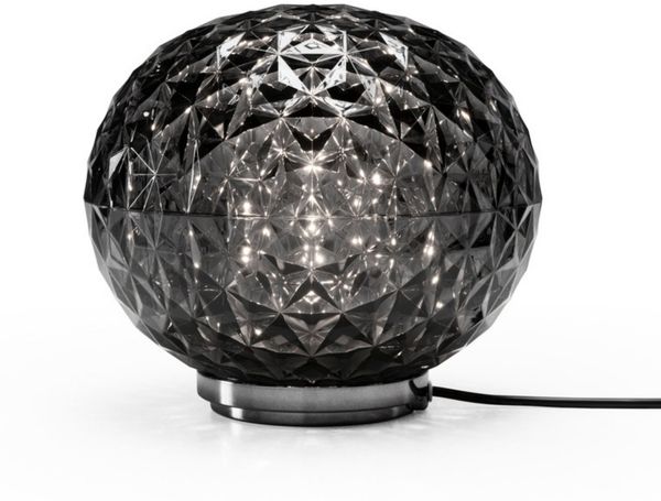 Mini Planet Tischlampe grau
