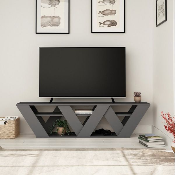Decortie TV-Schrank Ralla Moderner TV-Ständer Multimedia-Center, 158 x 30 x 40 cm