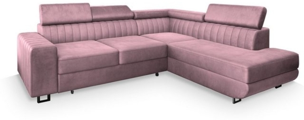 Masseno Ecksofa NOLA mit Schlaffunktion L-Form, Sofa mit Bettkasten Bild 4
