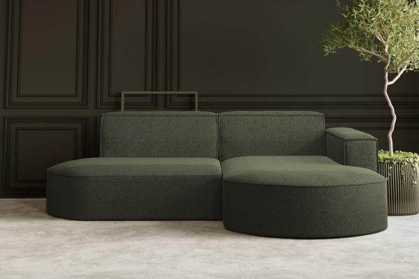 Kaiser Möbel Ecksofa Designer MODENA STUDIO L stoff Poso und Neve