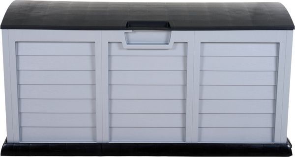 Kissenbox Jumbo XXL silber/schwarz