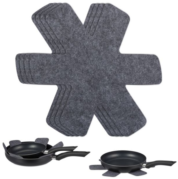 Pfannenschoner Filz 6er Set 10048188