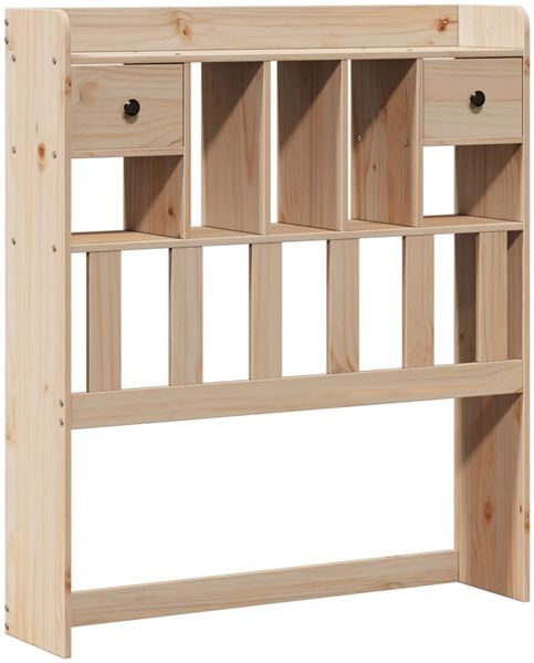 vidaXL Massivholzbett mit Regal ohne Matratze 90x190 cm Kiefer 3321612 Bild 6