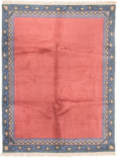 Nepal Teppich - 251 x 201 cm - lachs