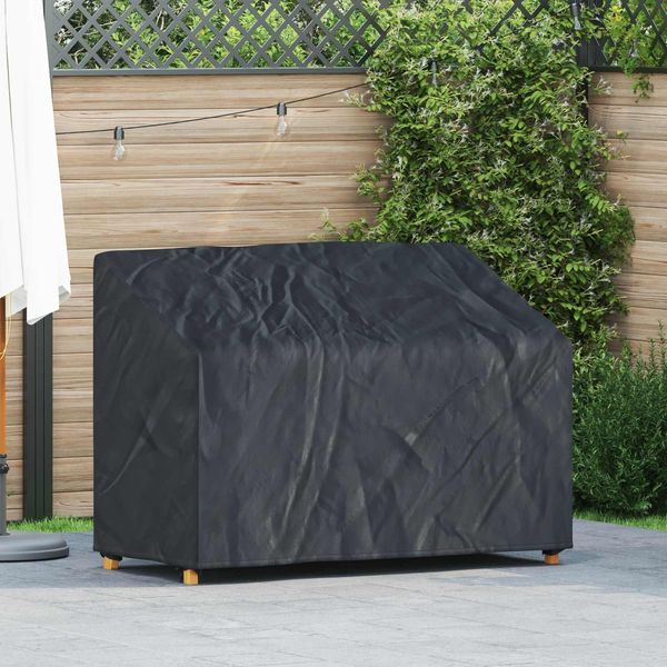 vidaXL Abdeckung für Gartenbank 134 x 70 x 65 / 94 cm 420D Oxford Stoff 4105946