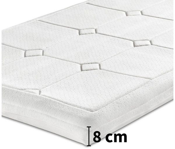 Bestschlaf, Topper Klima-Wendetopper, 8 cm hoch, Visko-Mineralschaum, mit 3D-Abstandsgewebe, Matratzentopper Bild 2
