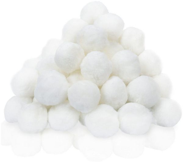 Clanmacy Sandfilteranlage Filter Balls 2100g Filterbälle für Pool Filterballs 25kg Filtersand (2100 St)