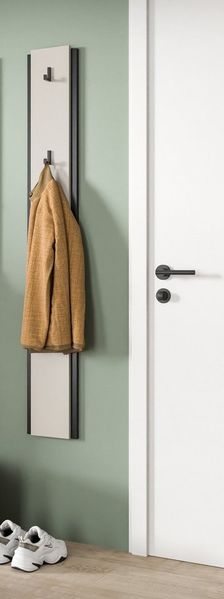 Home affaire Hakenleiste RAK, Höhe 150 cm, inklusve 3 Garderobenhaken, Flurgarderobe, Paneel, Wandgarderobe, Wandpaneel, Garderobe