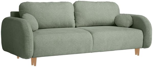 Beautysofa Schlafsofa 3-Sitzer mit Schlaffunktion, 3-Sitzer mit Schlaffunktion
