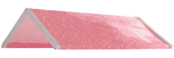 Dachvorhang mit Motiv für Hausbett "Kay" 120x200 cm