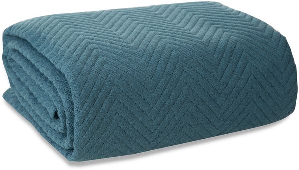Tagesdecke Lein 3 blau 170X210 cm blau