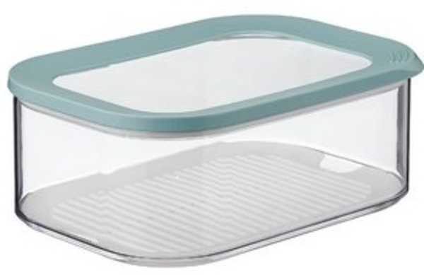 Mepal | Käsedose Modula | für Käsestücke & Scheibenkäse | Antikondenseinsatz | spülmaschinenfest | Nordic Green Bild 6