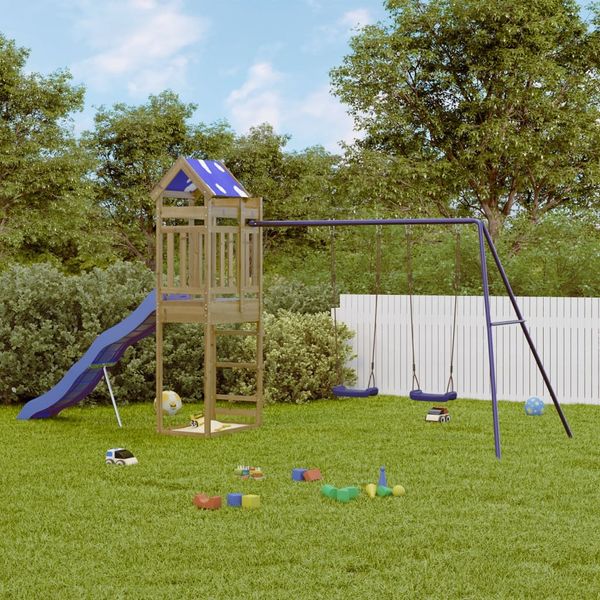 vidaXL Spielturm Imprägniertes Kiefernholz 3279126
