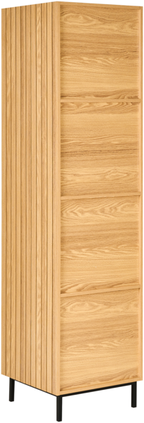 Regal mit 4 Ebenen LEANDRO 175 cm Hellbraun Bild 5