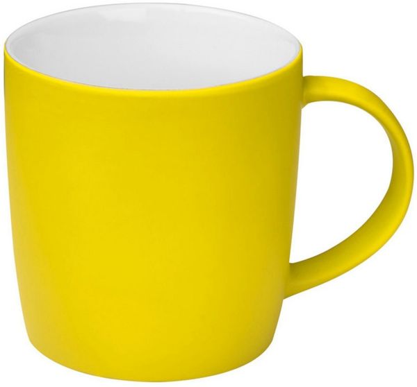 Macma Tasse Porzellantasse / Kaffeetasse / Fassungsvermögen: 300 ml / Farbe: gelb