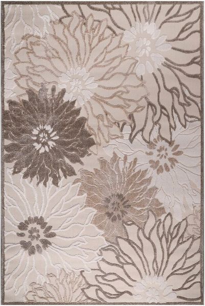 Sanat Teppich Floral 2 Outdoor, rechteckig, Höhe: 6 mm, In- und Outdoor geeignet, Blumen, Balkon, Terrasse, Außenbereich