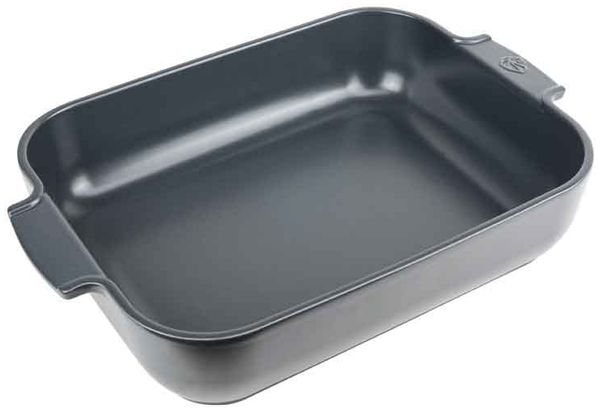Peugeot Appolia Auflaufform rechteckig 40 cm schiefergrau
