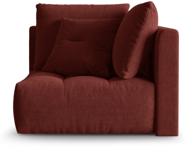 Micadoni Symmetrisches Eckmodul Bloom Strukturierter Stoff City Rot