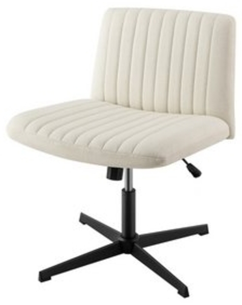 KOMFOTTEU Bürostuhl, drehbarer Schreibtischstuhl mit breiter Sitzfläche & 120° Schwingung Bild 6