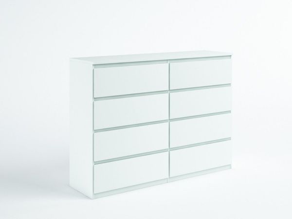 meble masztalerz Kommode Mit 8 Schubladen - 140 cm breit – modern, praktisch & geräumig