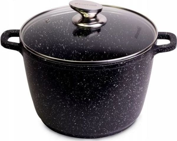 Kamille Kochtopf mit Deckel 24 cm 6 2 L Kamille KM-4407