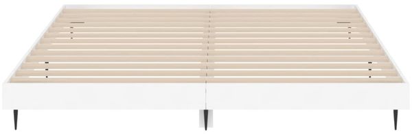 vidaXL Bettgestell Weiß 150x200 cm Holzwerkstoff 832237 Bild 6
