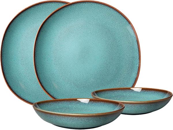 like. by Villeroy & Boch Lave glacé Tafel-Set 4-teilig - DS
