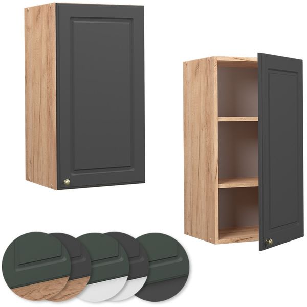 Hängeschrank Fame-Line Anthrazit-Gold 40 cm Vicco Bild 5