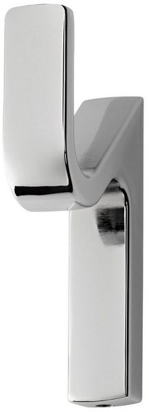 SO-TECH® Kleiderhaken Garderobenhaken ANGOLO 7,6 x 1,4 cm, (1-St), Chrom poliert inklusive Befestigungsschrauben