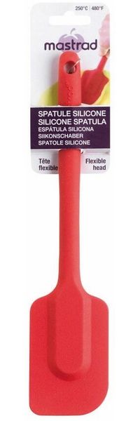 mastrad Teigschaber Silikonschaber Rot, 26 cm