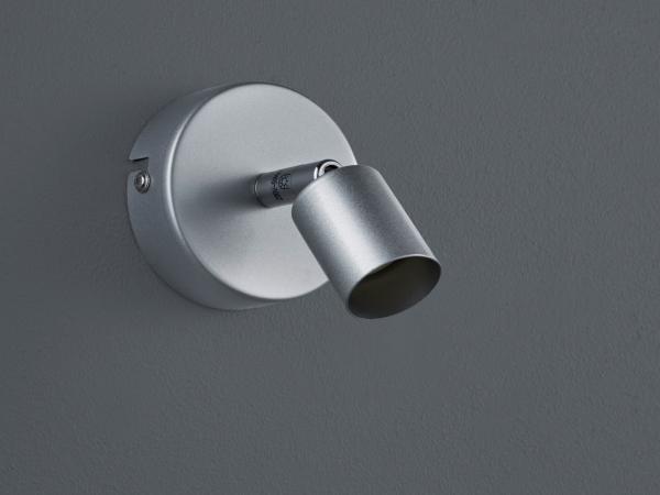 Reality Leuchten 1er Spot Paris titanfarbig