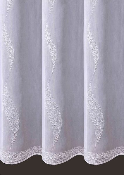 DecoHome24 Gardine Jasmin, (1 St), halbtransparent, Store
