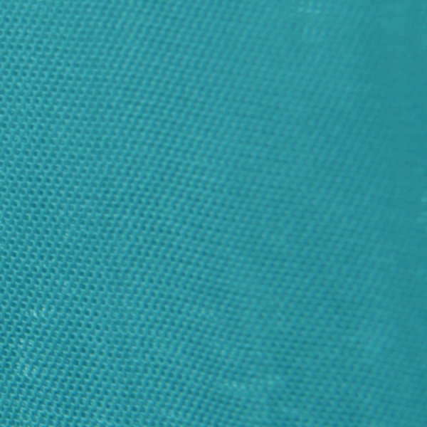 Transparente Bistrogardine Raffoptik mit Stangendurchzug in Voile, schlicht und modern in vielen verschiedenen Farben erhältlich (80 x 110 cm / türkis - aqua) Bild 7