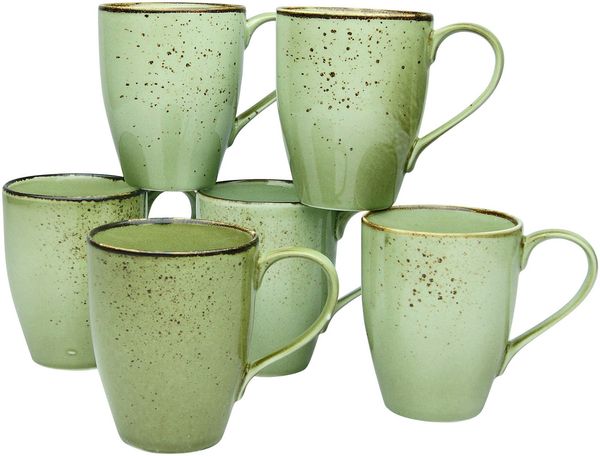 Nature Collection Green, Kaffeebecher 6-tlg (mo)
