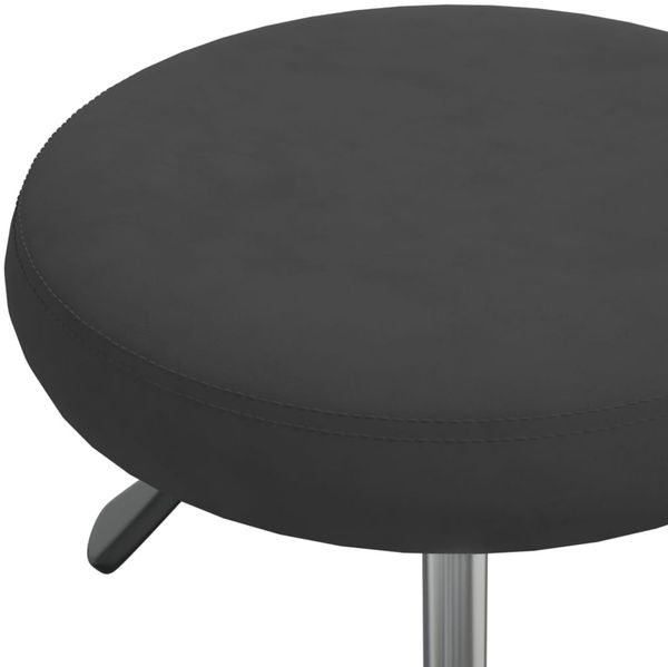 vidaXL Bürostuhl Drehbar Schwarz Samt 333171 Bild 5