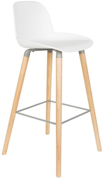 Tresenhocker ALBERT KUIP in Weiß von ZUIVER