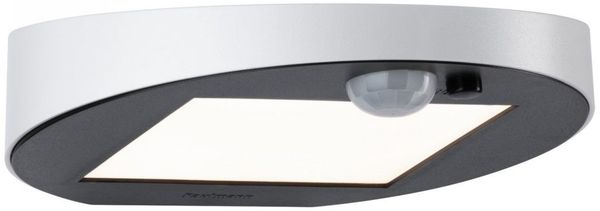 Paulmann No. 94247 Outdoor Solar Wandleuchte Ryse mit Bewegungsmelder Weiß
