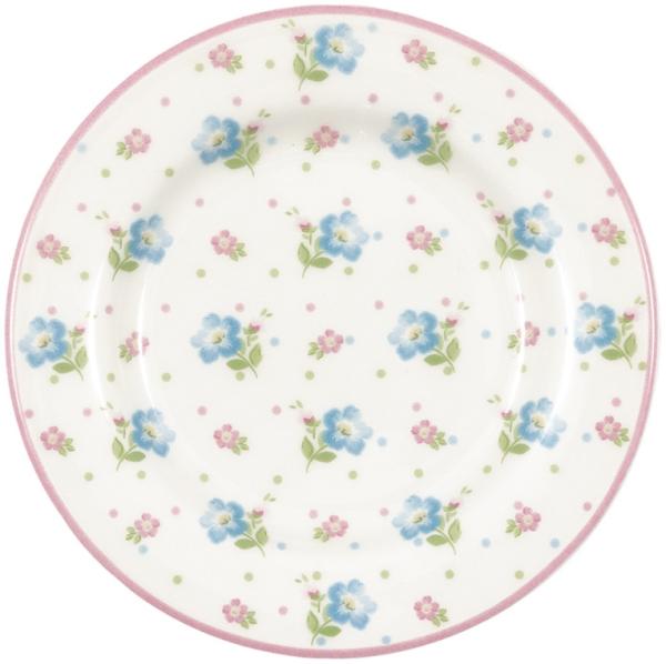 Greengate Brotteller 15 cm Rosalia white