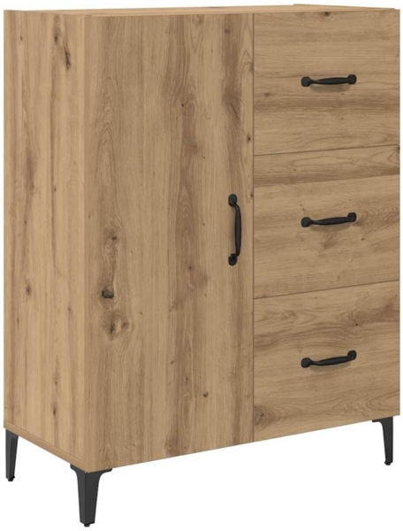 vidaXL Sideboard Artisan-Eiche 69,5 x 34 x 90 cm Holzwerkstoff 880662