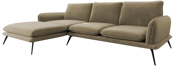 Ecksofa Sanrino LC (Farbe: Zetta 291, Seite: Links LC-2R)