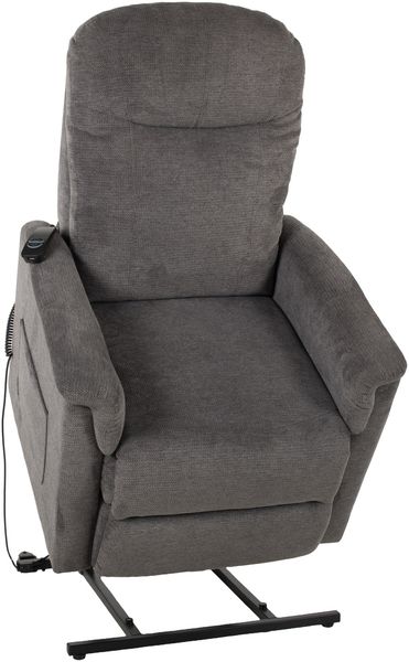 TV-Sessel >Pylos< Aufstehhilfe, Relaxfunktion, kieselgrau - 77x85x95cm (BxHxT) Bild 4