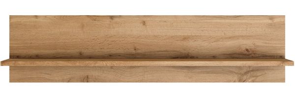 KOCHSTATION Wandboard KS-Milan, Regal in natürlichen Wotaneiche-Dekor, praktische Ablagefläche