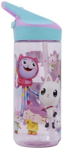 Storline Trinkflasche Gabby's Dollhouse 620 ml Schule & Freizeit mit Druckknopfdeckel
