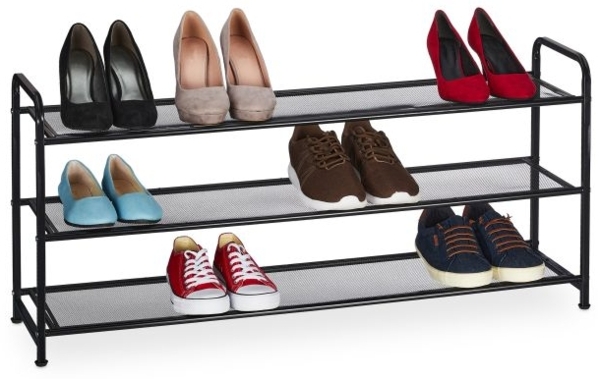 Metall Schuhregal für 12 Paar Schuhe