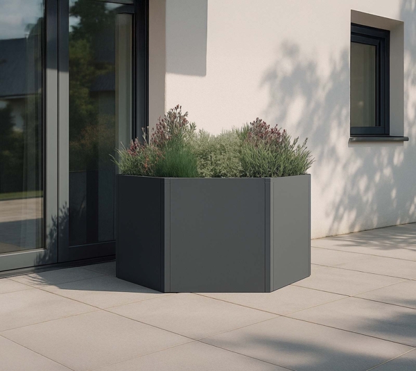 Westmann Varia 52 | Metall Hochbeet 6-eckig |