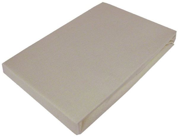 Casa Colori Spannbettlaken Jersey 140x200 cm aus 100% Baumwolle, Baumwolle, Gummizug: rundum, (1 Stück), robust & pflegeleicht